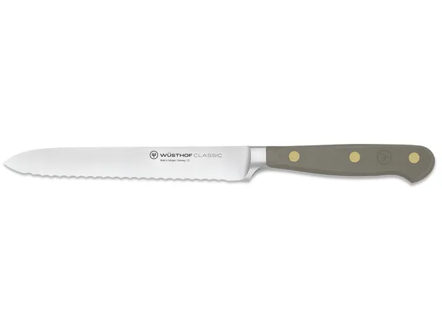 Wüsthof Classic coltello salame 14 cm Velvet Oyster