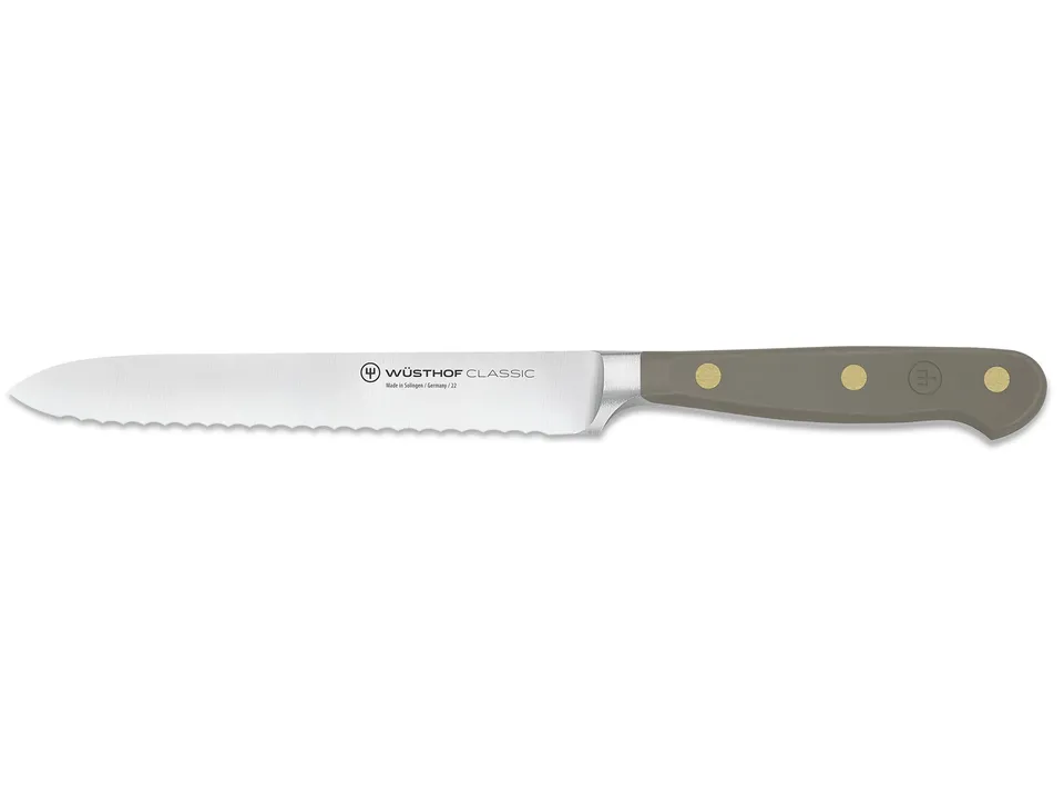 Wüsthof Classic coltello salame 14 cm Velvet Oyster