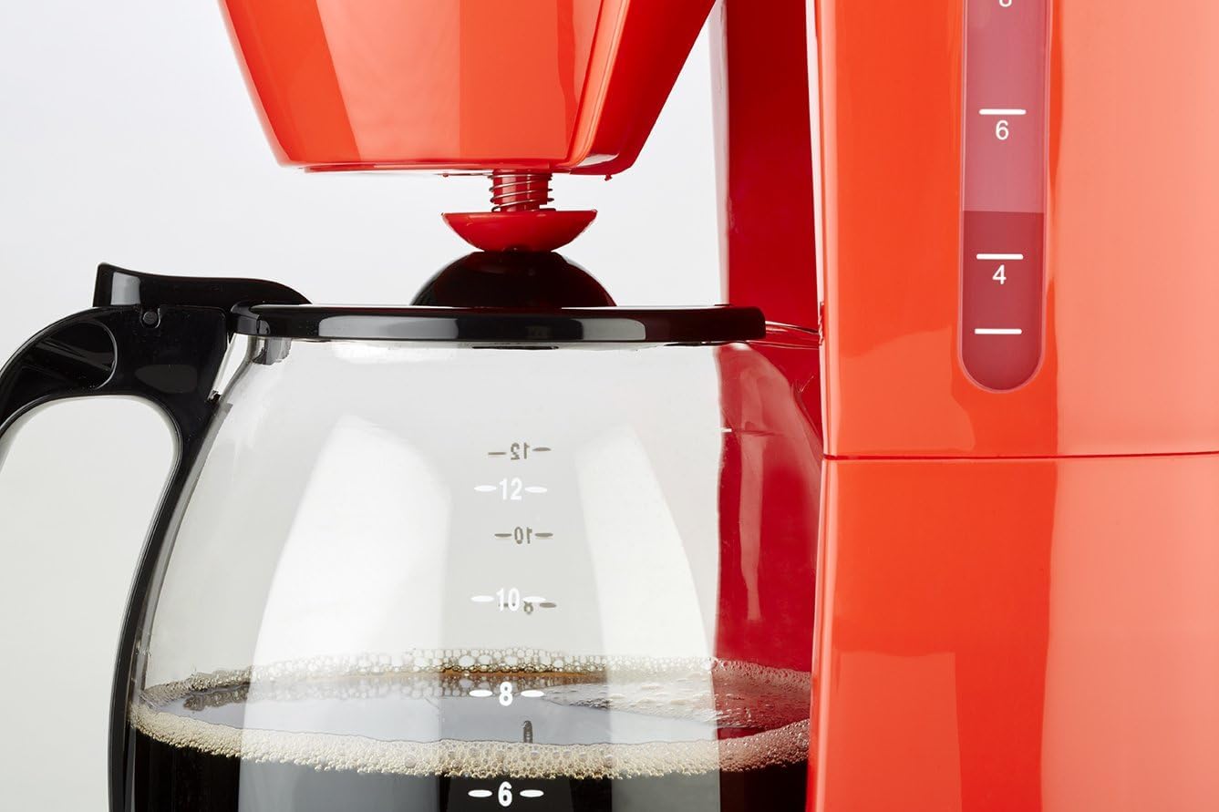 Korona 10117 Macchina Caffè Filtro 1,5 L Rossa 12 Tazze