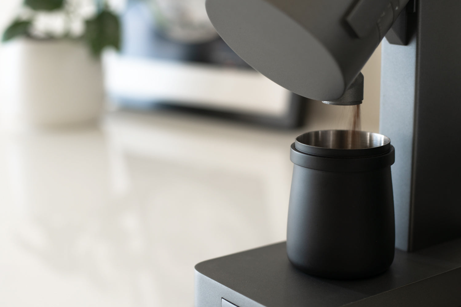 Acaia Portafilter Medium dosing cup acciaio antistatico