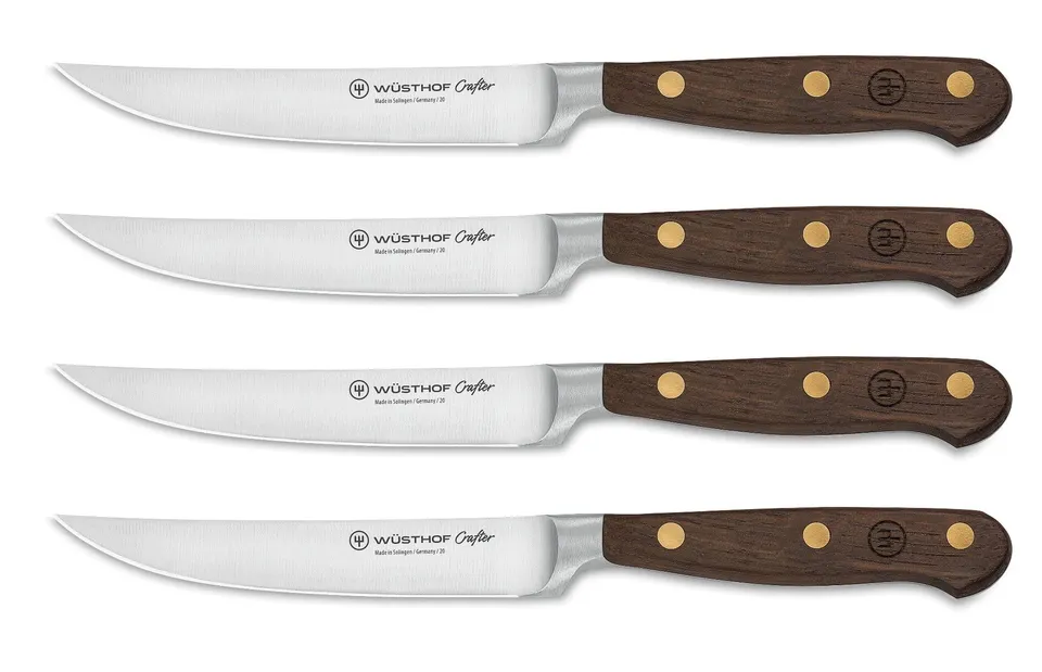Wüsthof Crafter Set Coltelli Bistecca 4 Pezzi 12 cm