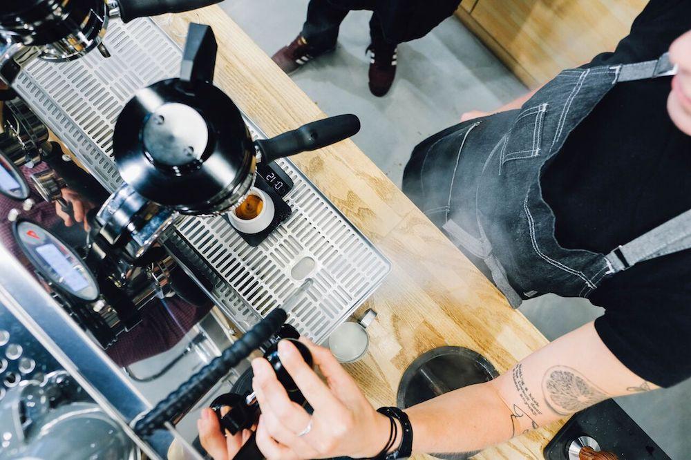 Acaia Lunar piatto pesata magnetico portafiltro