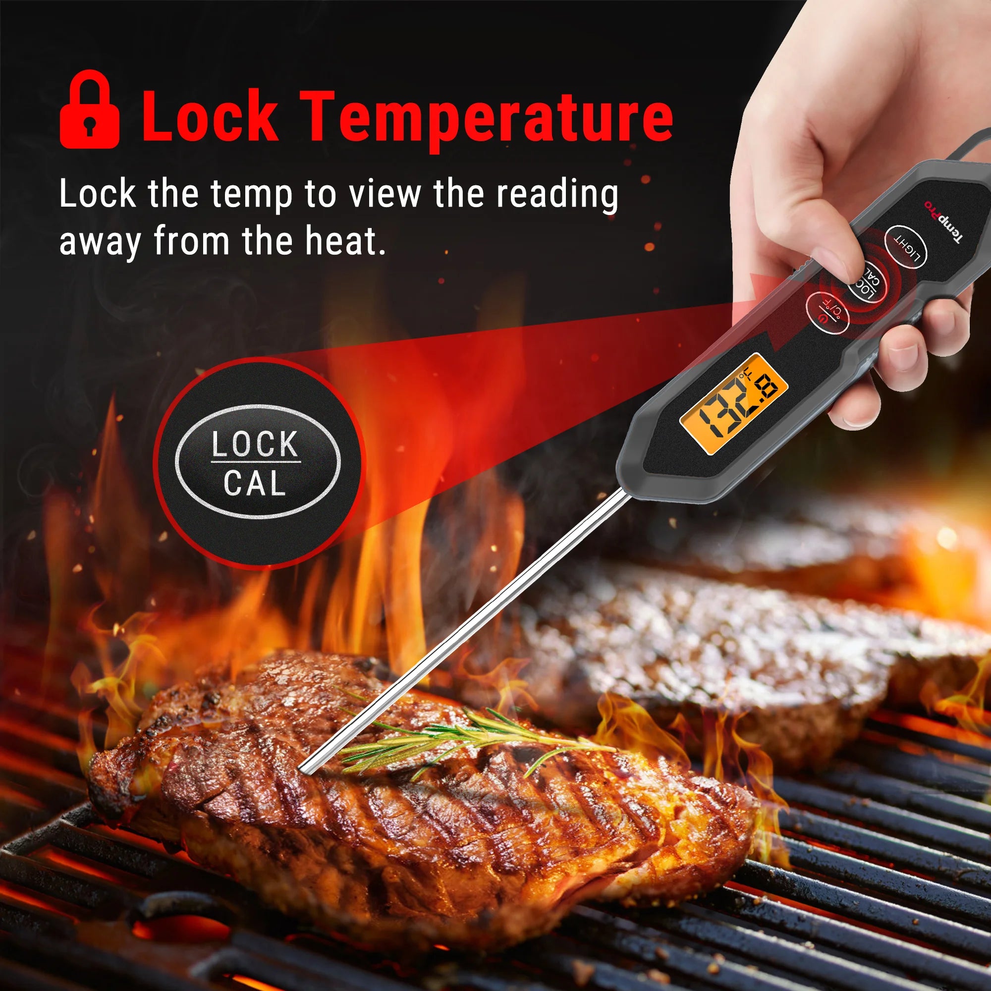 TempPro TempSwift Core TP15HW termometro carne istantaneo impermeabile