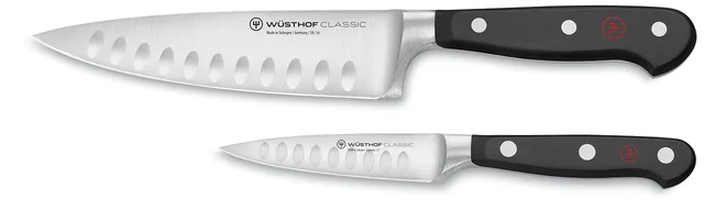 Wüsthof Classic set 2 coltelli alveolati 16+9 cm