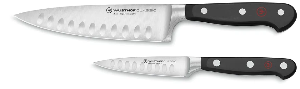 Wüsthof Classic set 2 coltelli alveolati 16+9 cm