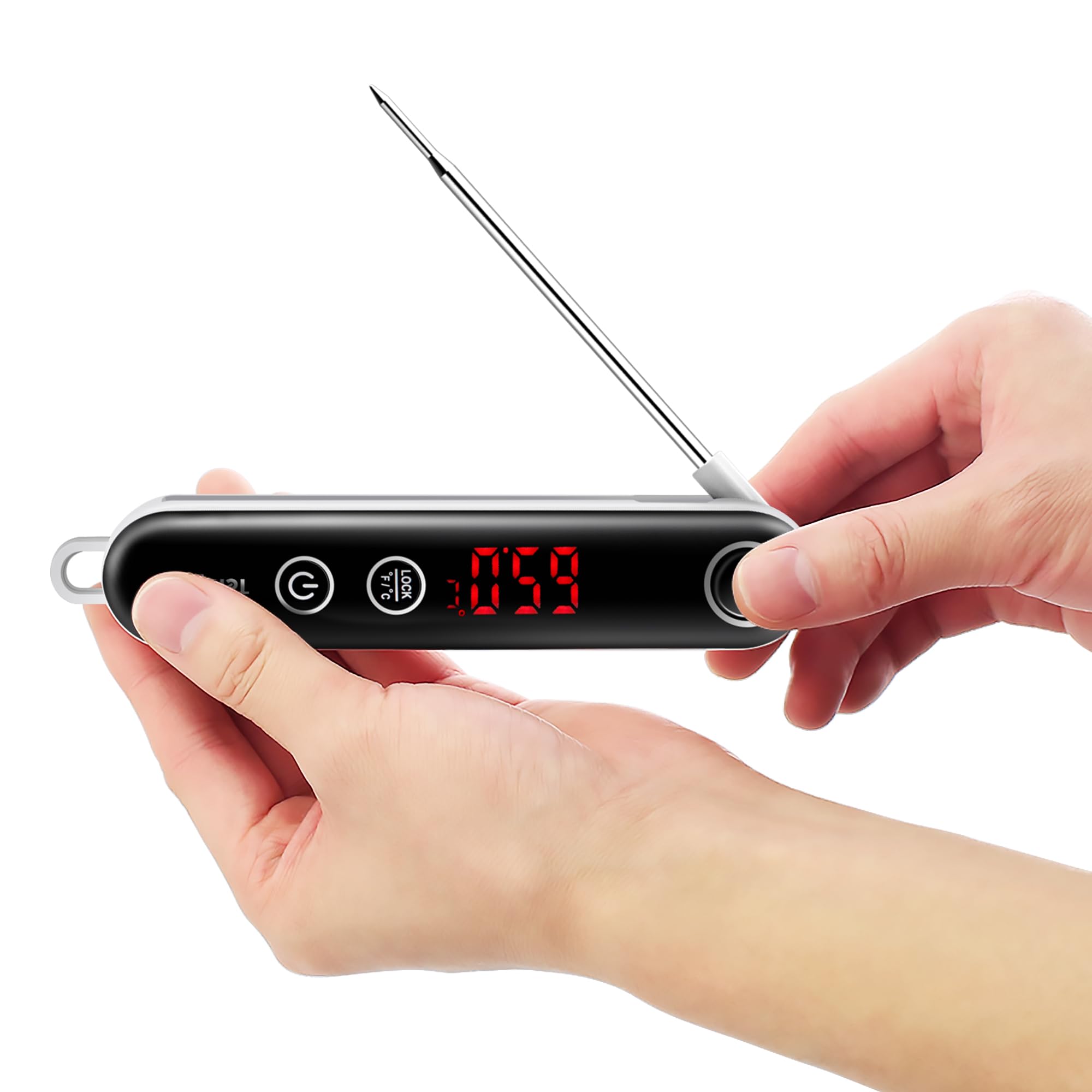 ThermoPro TP18 Termometro Carne Digitale Pieghevole 3 Secondi