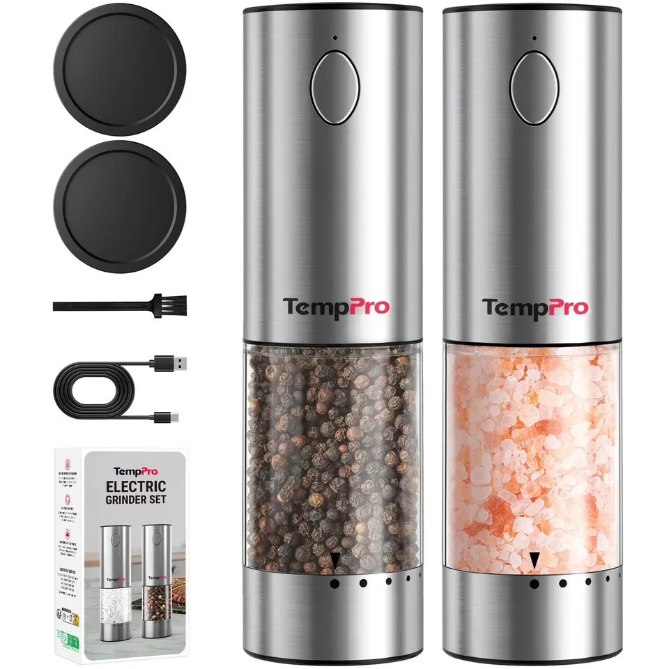 TempPro APG710 Set macinasale pepe elettrico ricaricabile