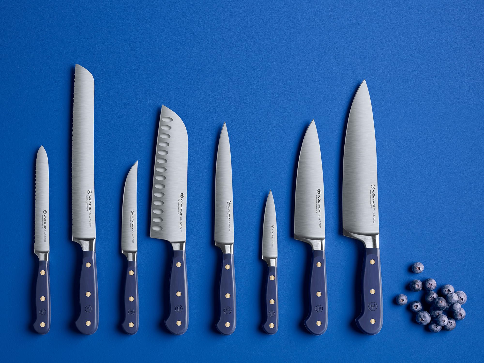 Wusthof Classic Santoku 17 cm Wild Blueberry mirtillo