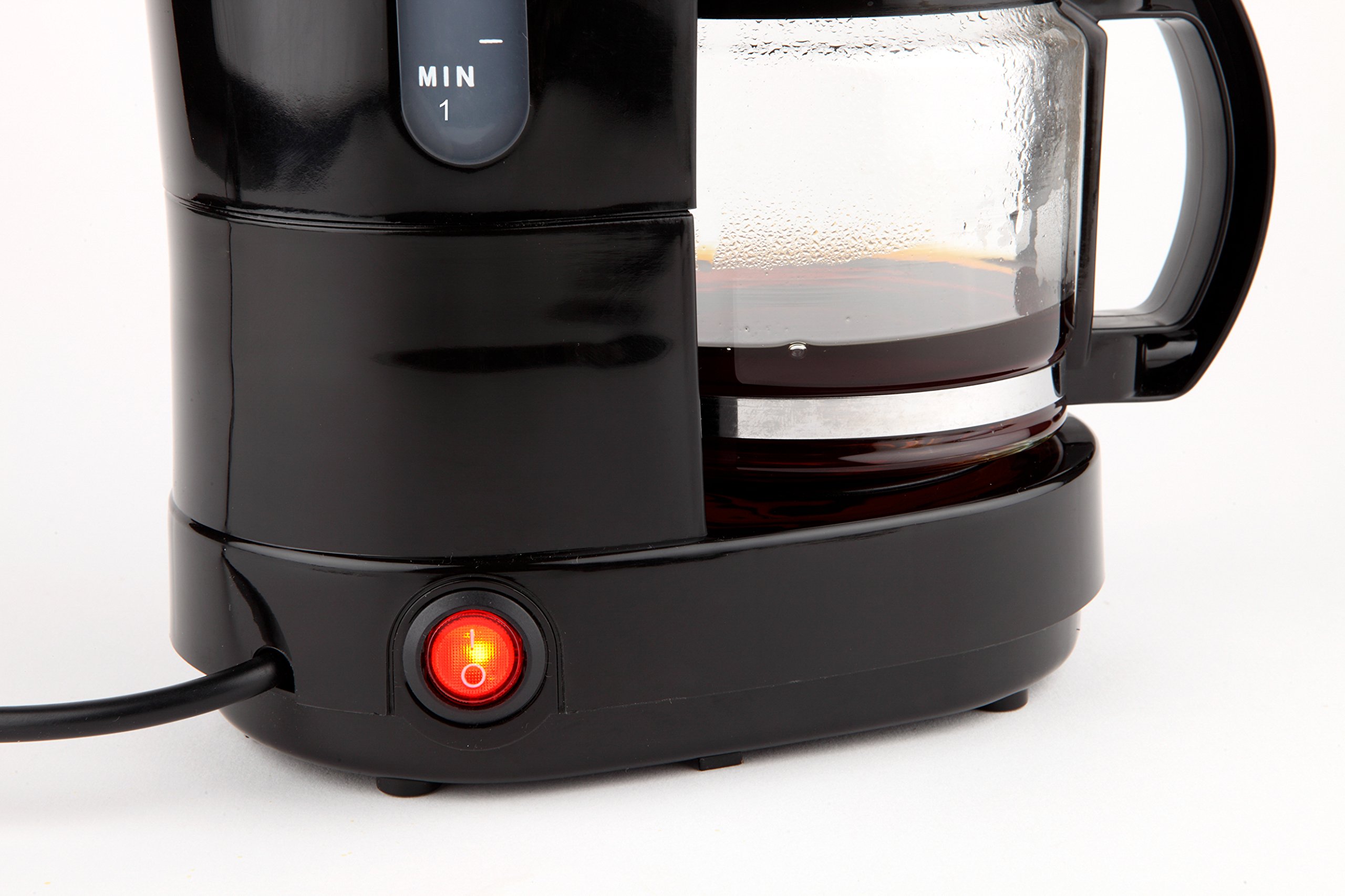 Korona 12013 macchina caffè filtro 6 tazze nera