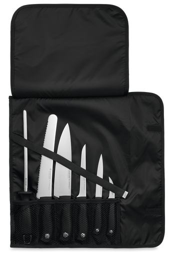 Wusthof Portacoltelli Roll Nylon Nero