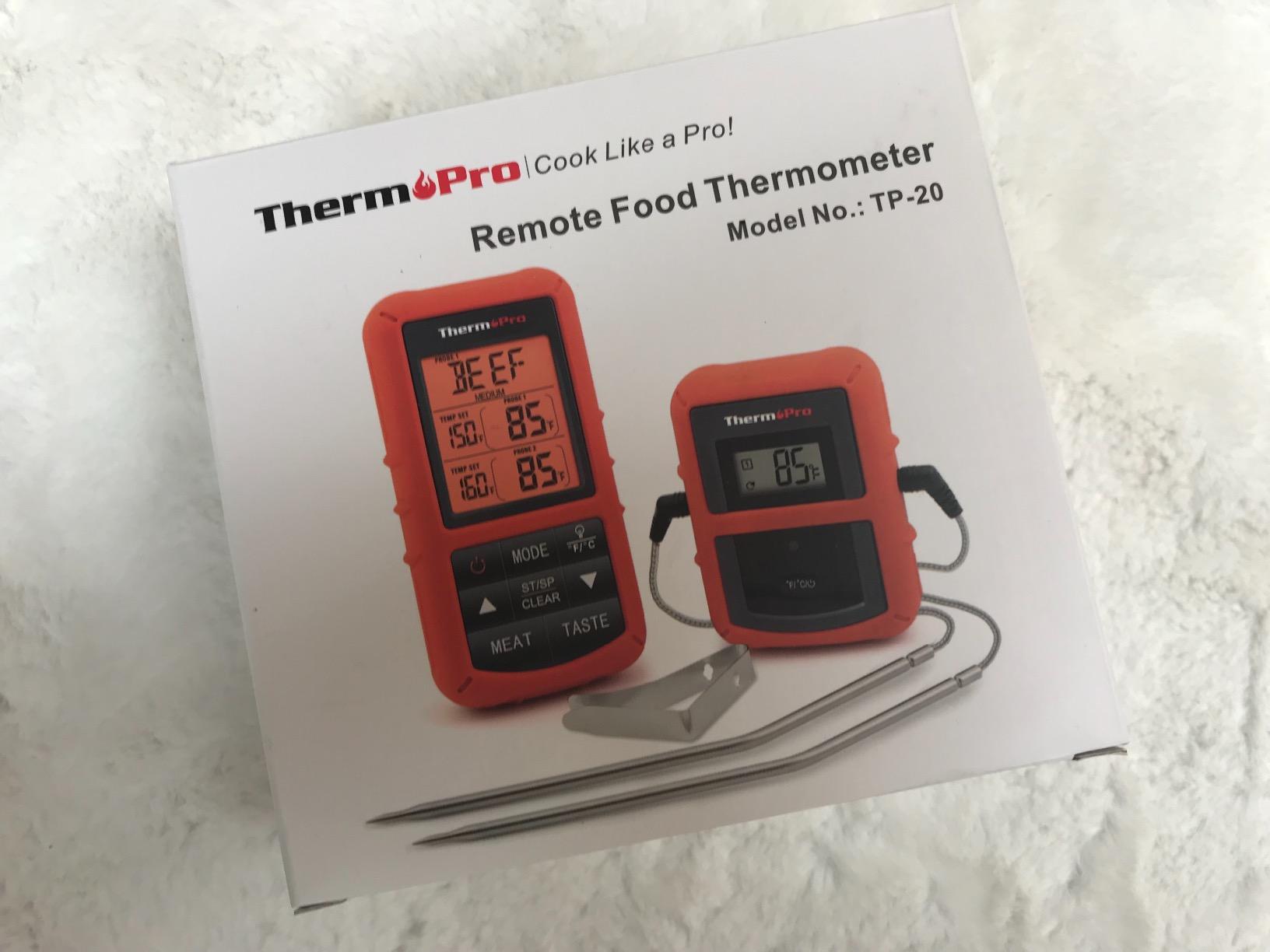 ThermoPro TP20C termometro carne wireless arancia 150 m