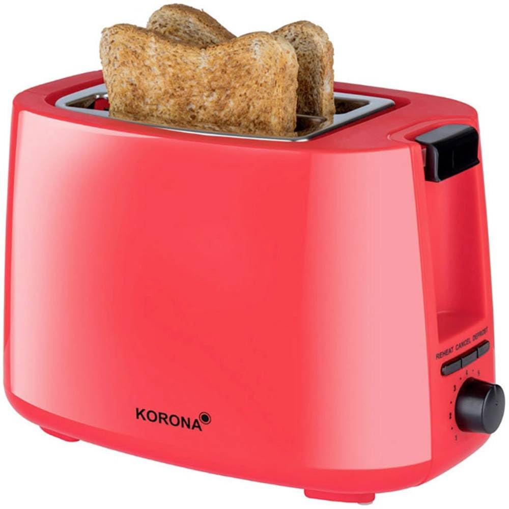 Korona 21130 Tostapane 2 Fette Nero 750 W Scongelamento