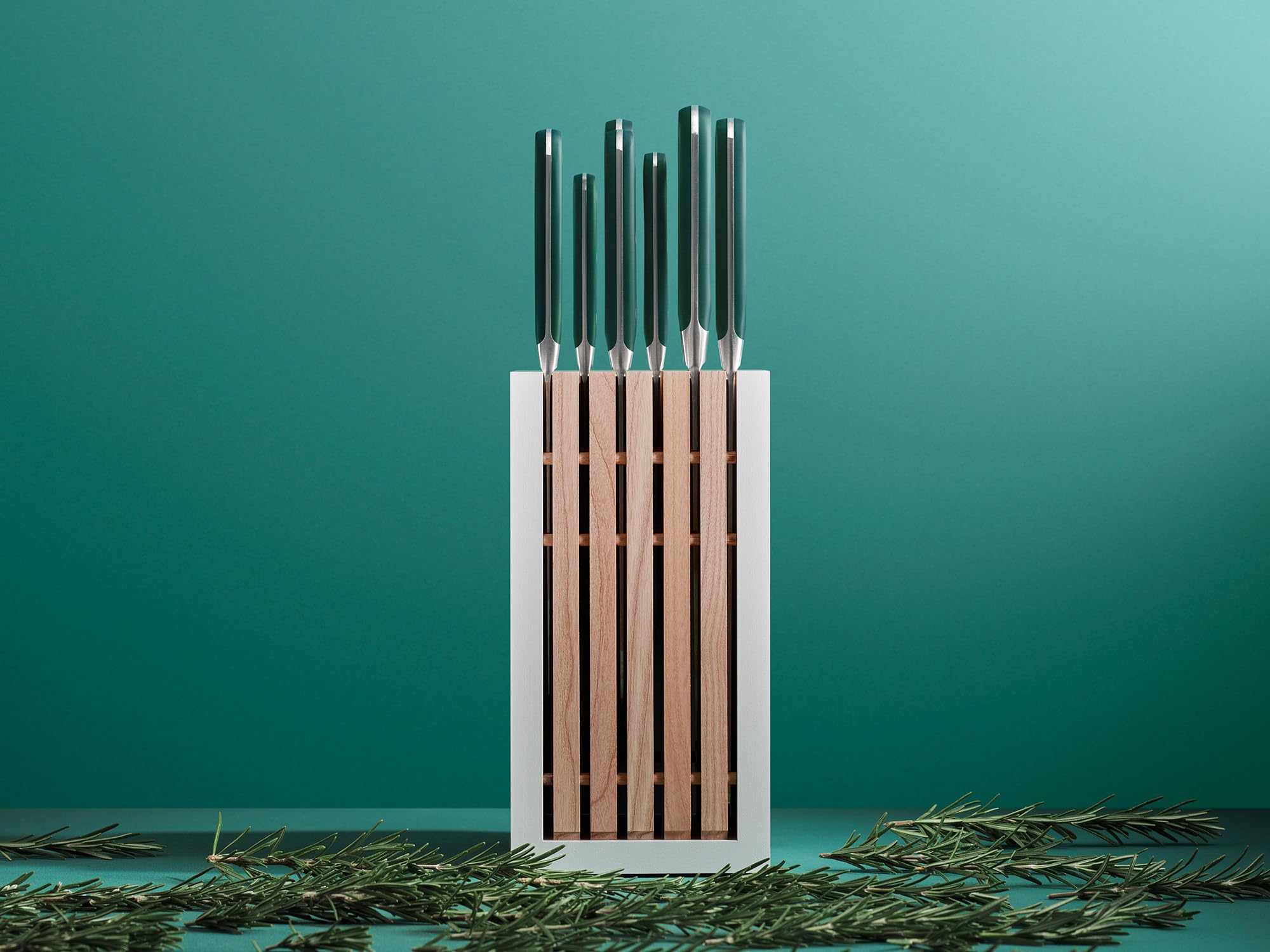 Wüsthof Classic blocco coltelli 7 pezzi verde Fresh Rosemary