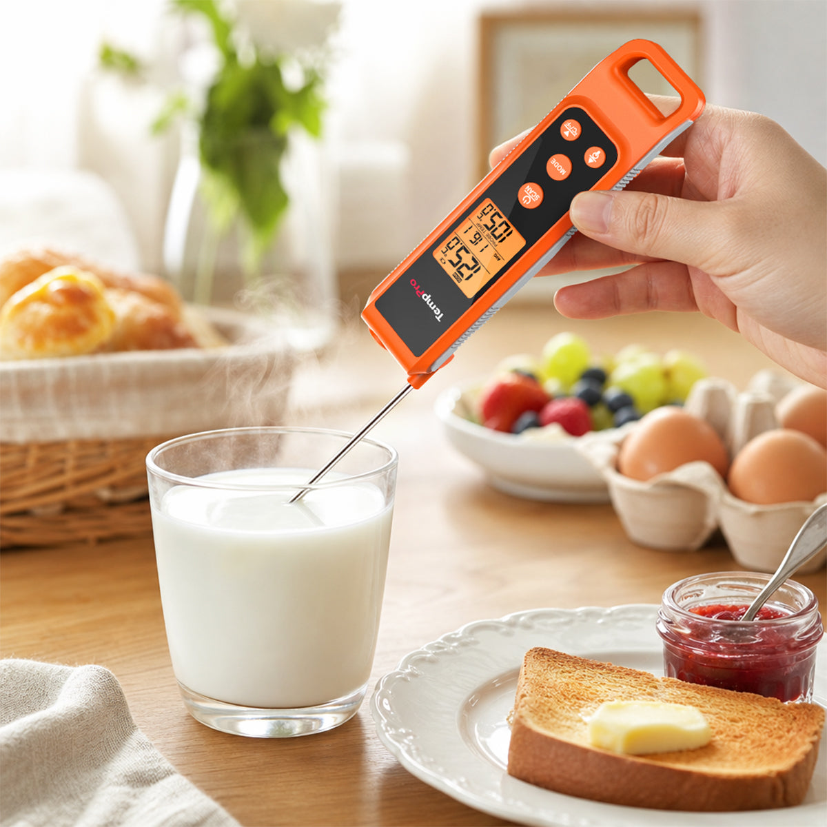 TempPro TempScan PLUS TP420 Termometro Cucina Infrarossi e Sonda
