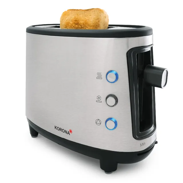Korona 21304 Tostapane Singolo 1 Fetta Inox 550W