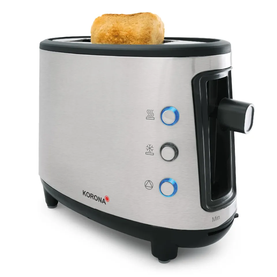 Korona 21304 Tostapane Singolo 1 Fetta Inox 550W