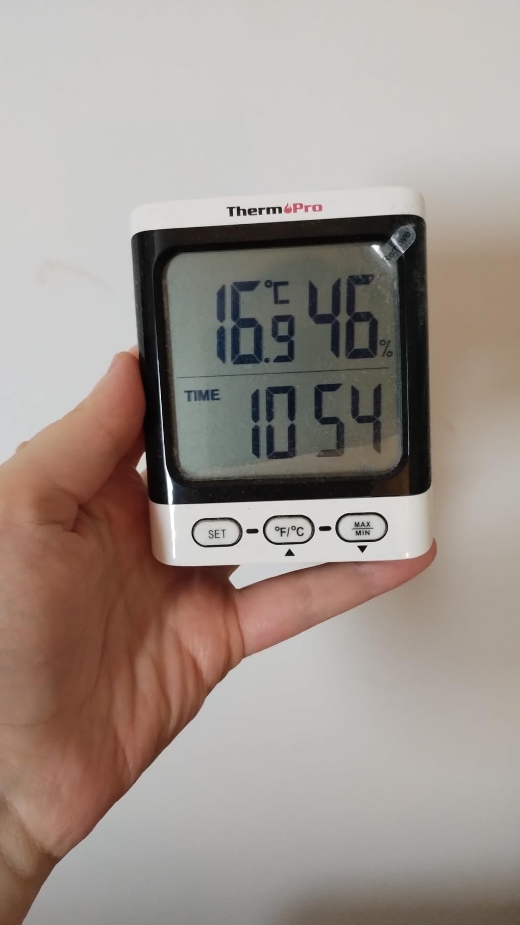 ThermoPro TP152 Termoigrometro Interno Orologio