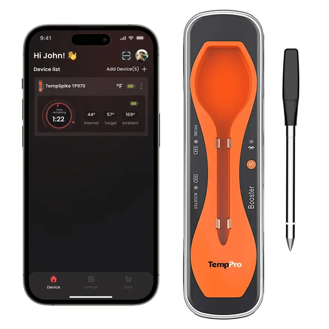 TempPro TempSpike Plus TP970 Sonda Carne Wireless Bluetooth 180 m