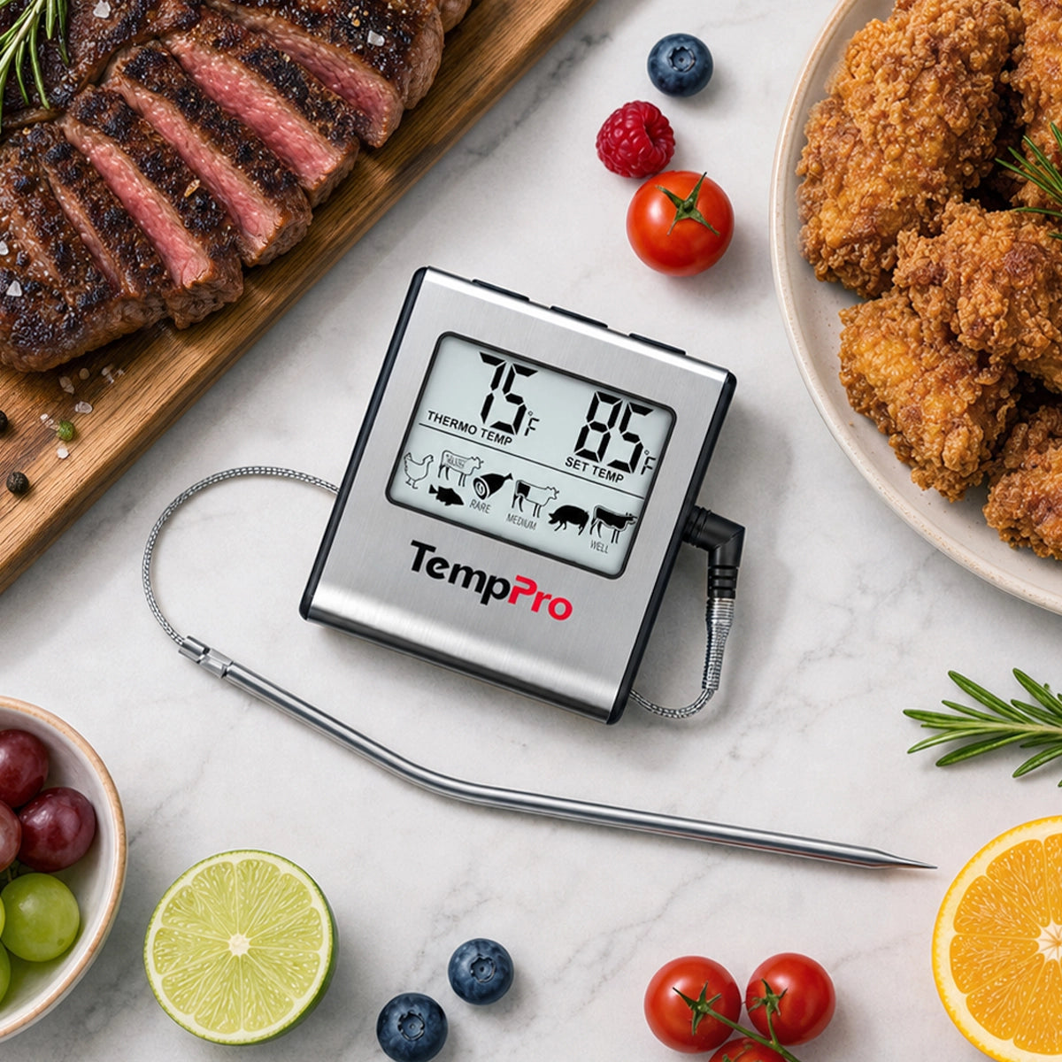 TempPro TempTrack Core TP16 Termometro Carne Forno con Sonda