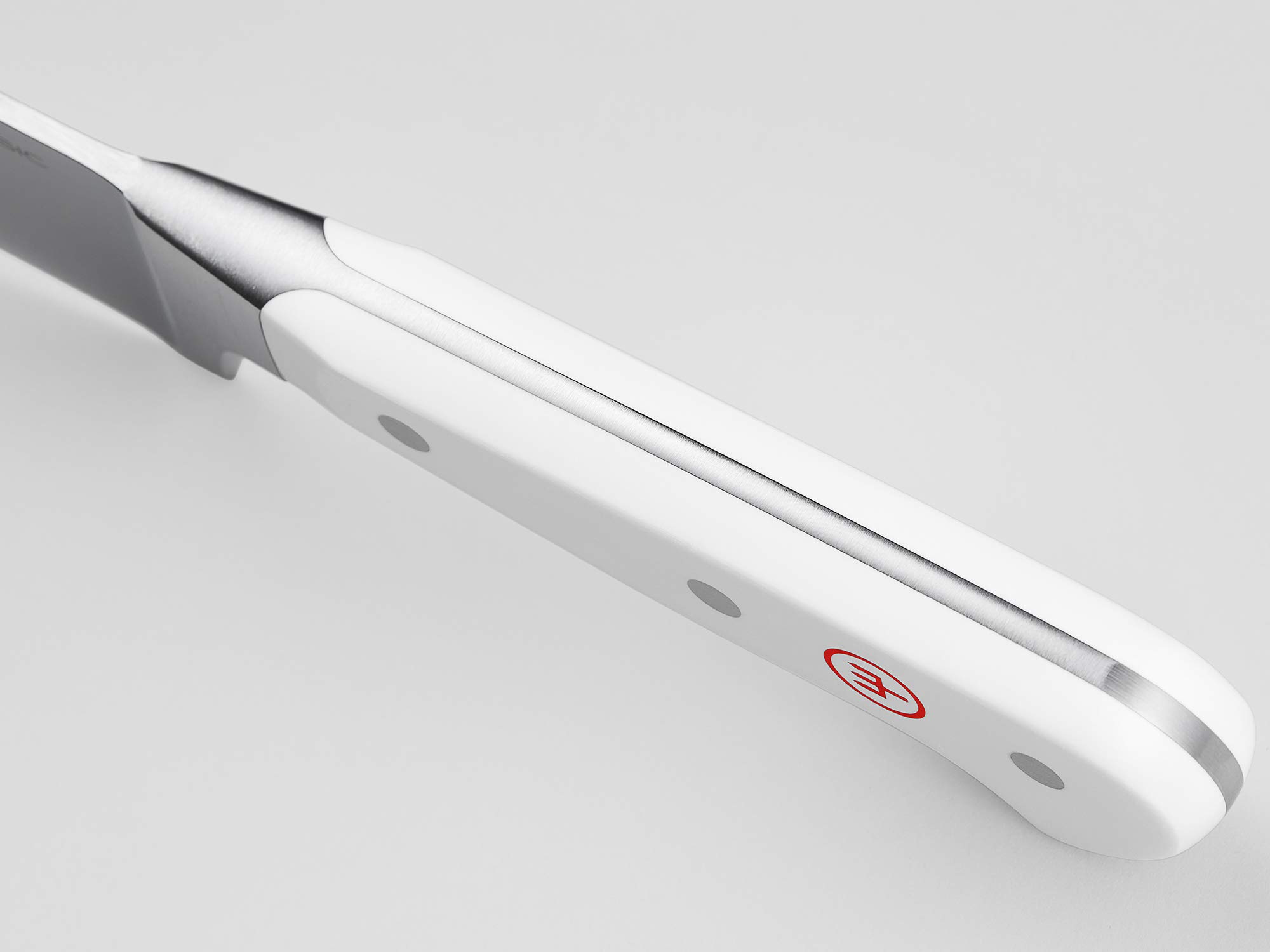 Wüsthof Classic White coltello prosciutto 23 cm alveolato