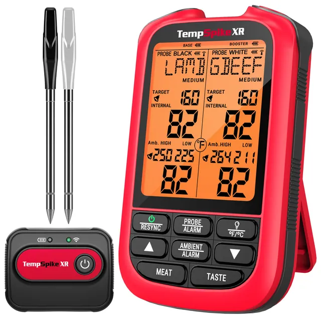 TempPro TempSpike XR TP863B termometro carne rosso RF 2000 ft