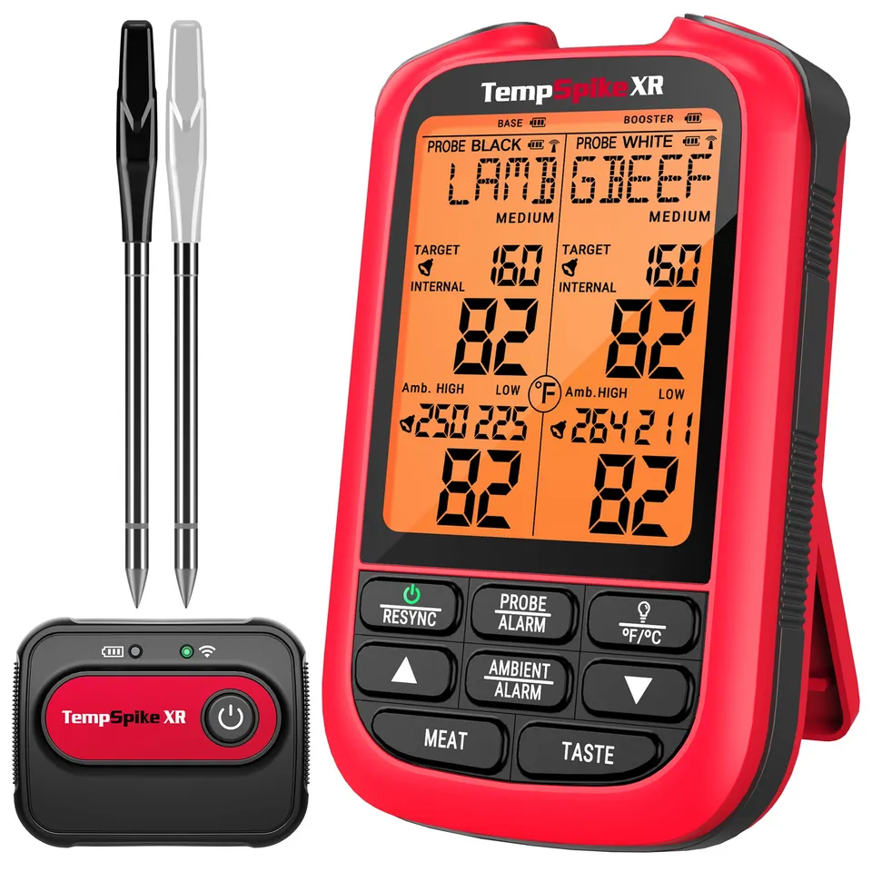 TempPro TempSpike XR TP863B termometro carne rosso RF 2000 ft