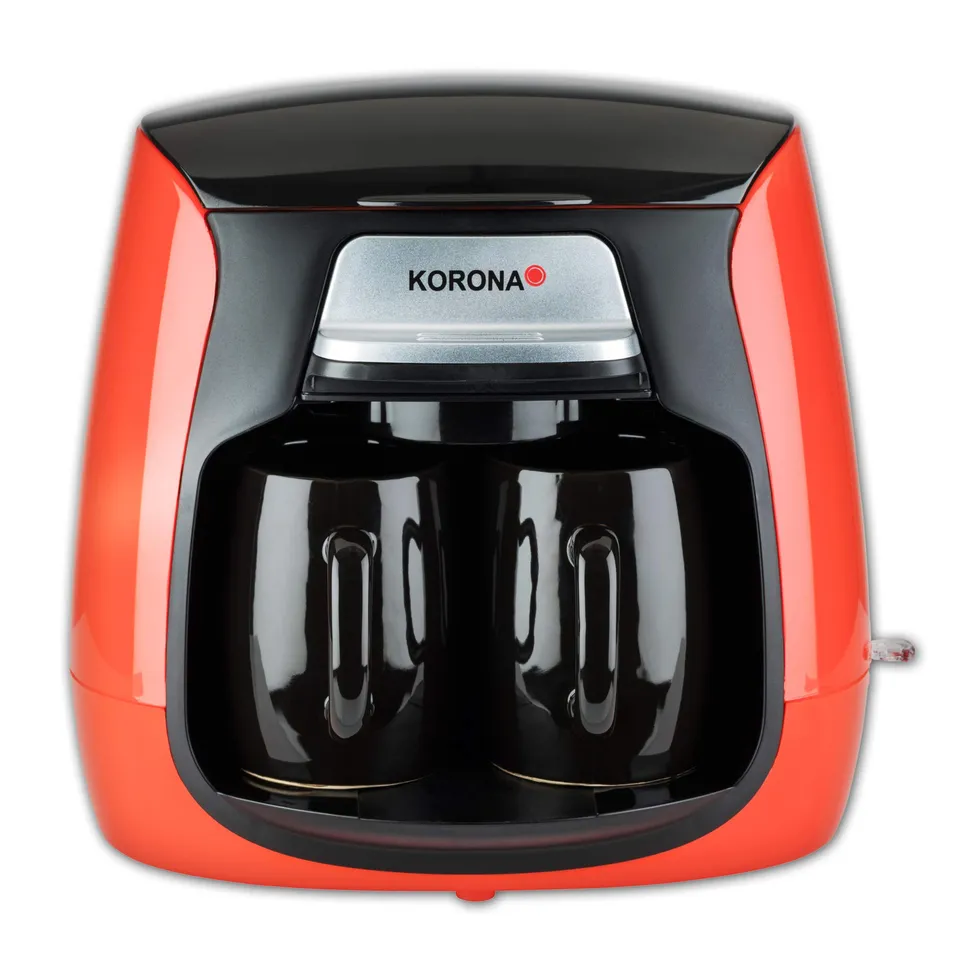 Korona 12208 Macchina Caffè Filtro Rossa 2 Tazze
