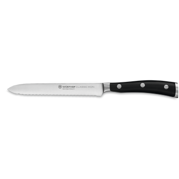 Wüsthof Classic Ikon Set coltelli 11 pezzi ceppo acacia