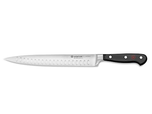 Wusthof Classic coltello prosciutto 23 cm lama alveolata