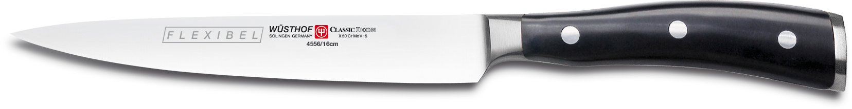 Wüsthof Ikon Coltello Filetto 18 cm Lama Flessibile