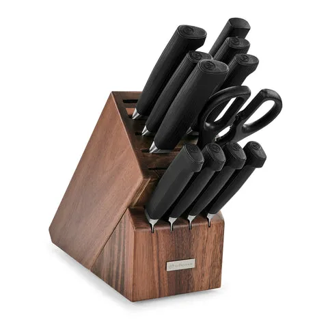 Wusthof Partner ceppo 12 pezzi noce cucina