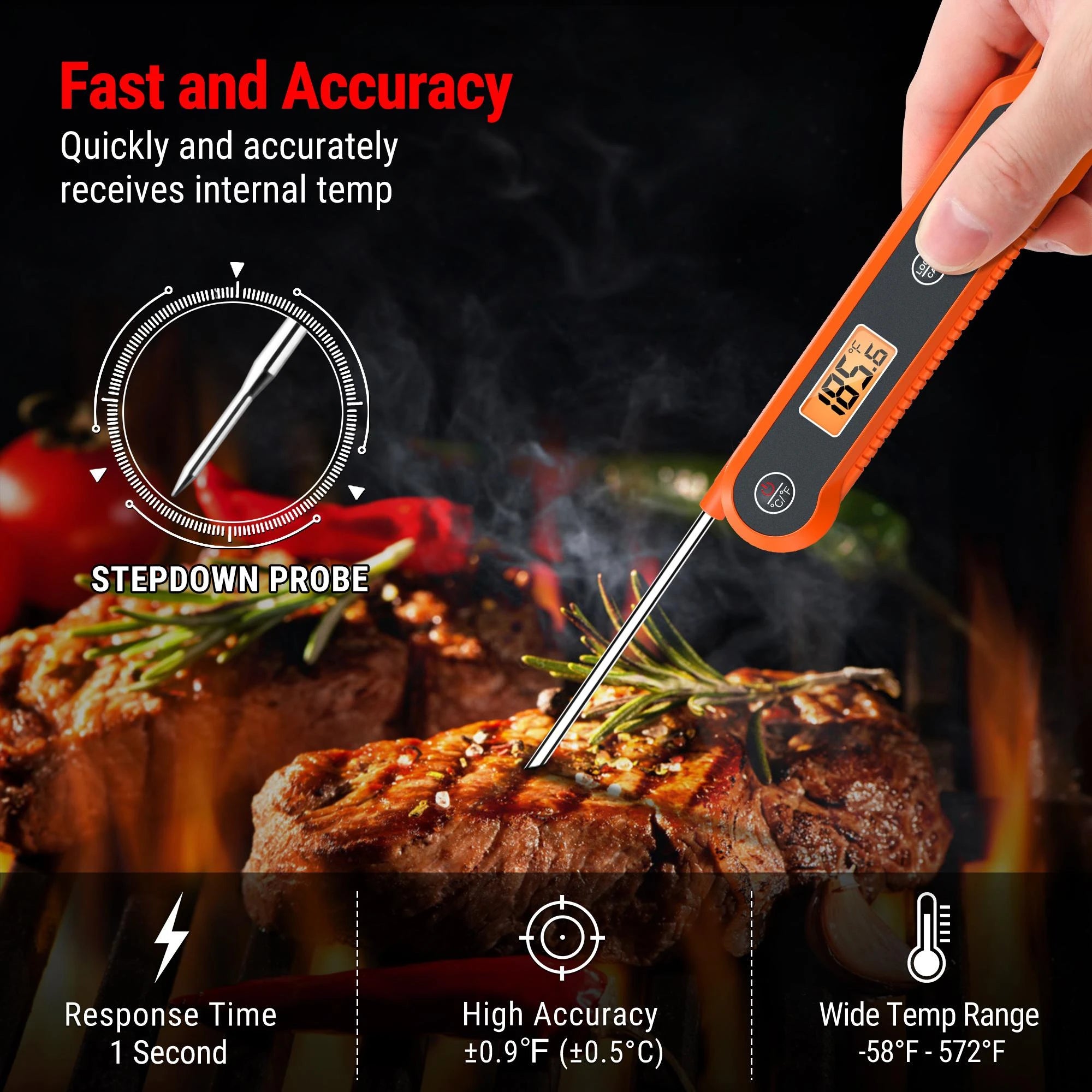 TempPro TP20B TP03H termometro carne wireless set
