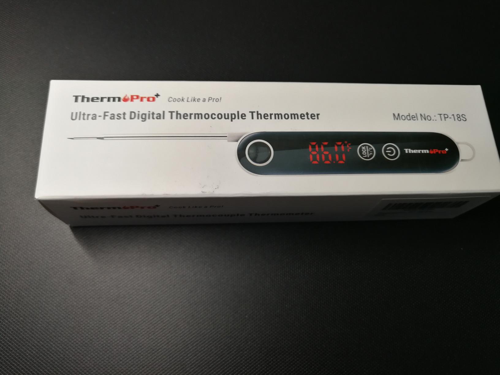 ThermoPro TP18 Termometro Carne Digitale Pieghevole 3 Secondi