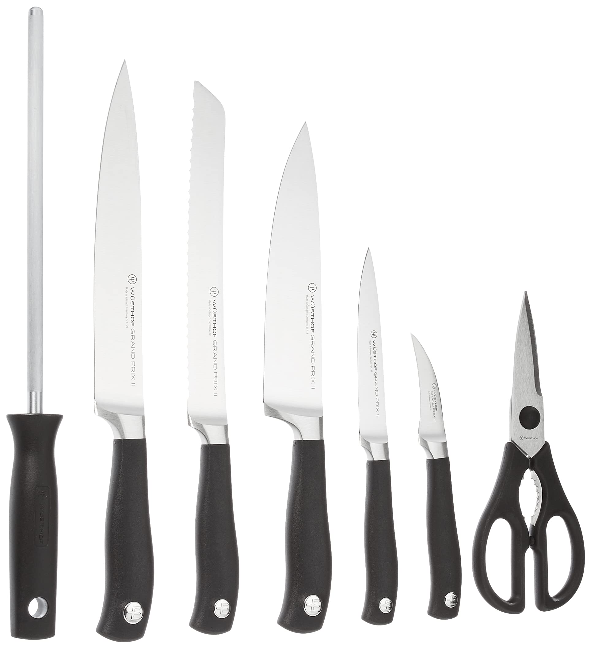Wüsthof Grand Prix II Blocco Coltelli 7 Pezzi Faggio