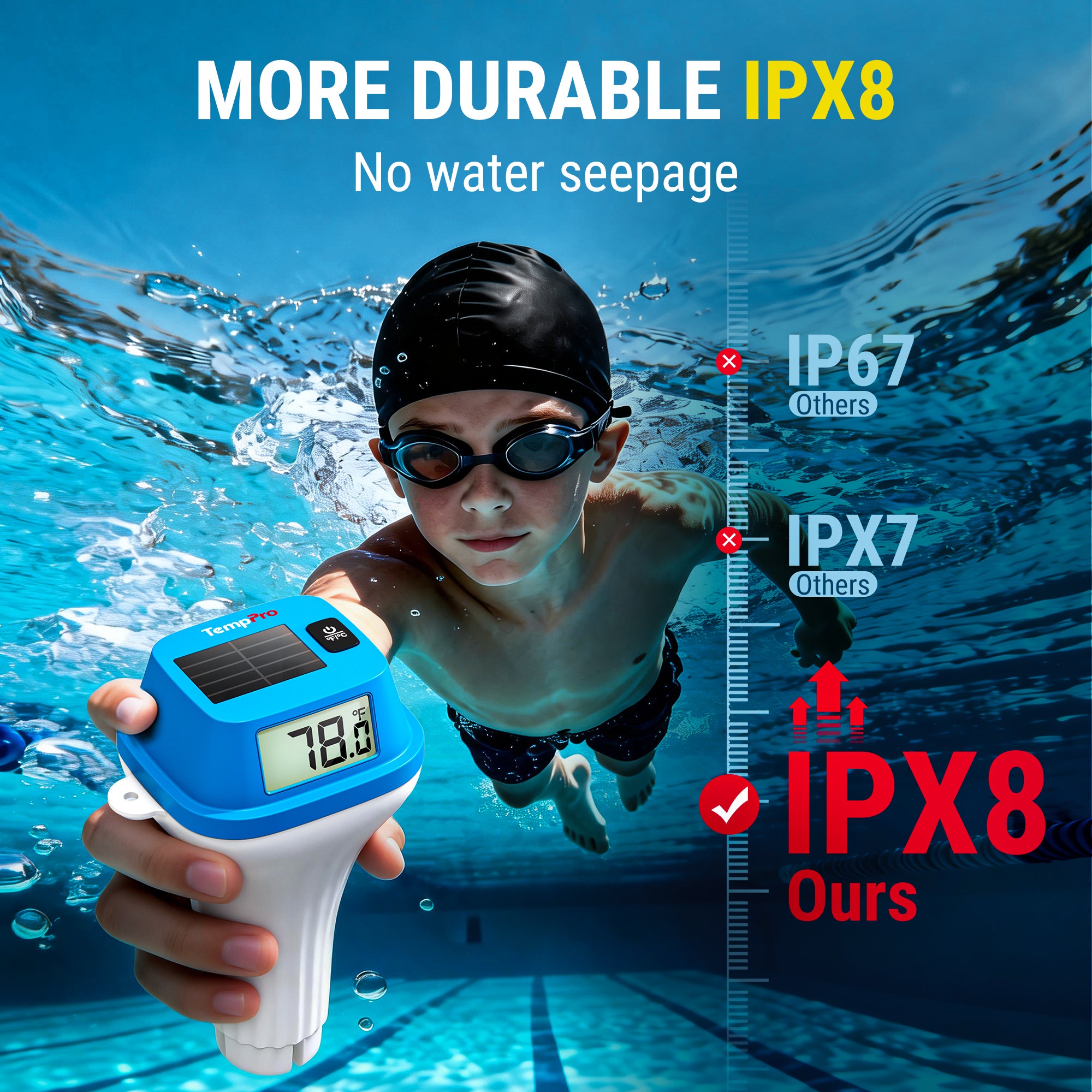 TempPro TempAir Core TP111 Termometro Piscina Solare