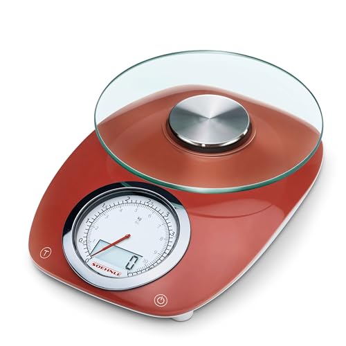 Soehnle Vintage Style 66229 bilancia cucina rossa 5 kg