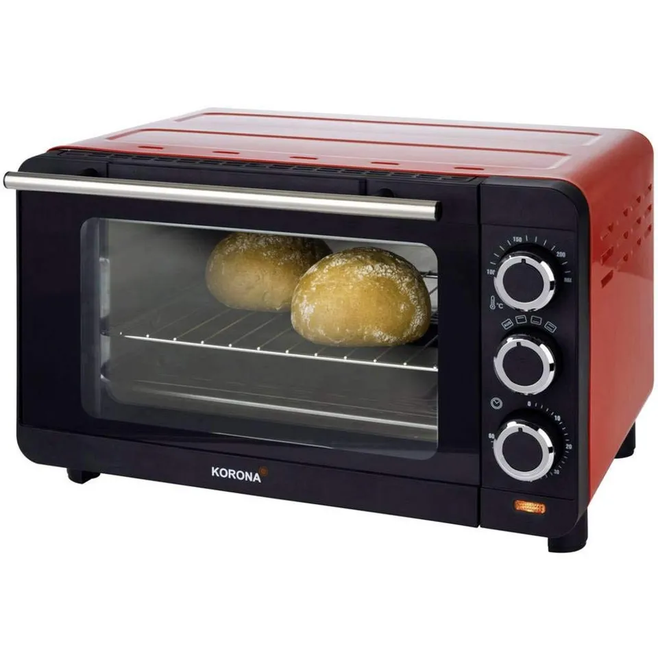 Korona 57005 Fornetto elettrico 14 litri 1200W rosso