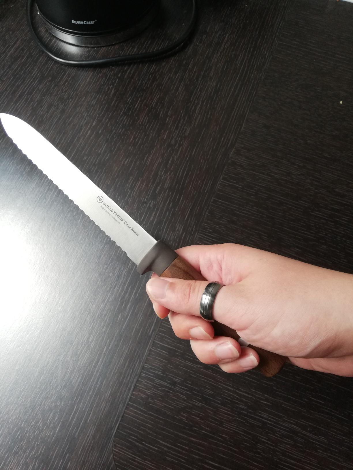 Wüsthof Urban Farmer Coltello Salame 14cm Seghettato