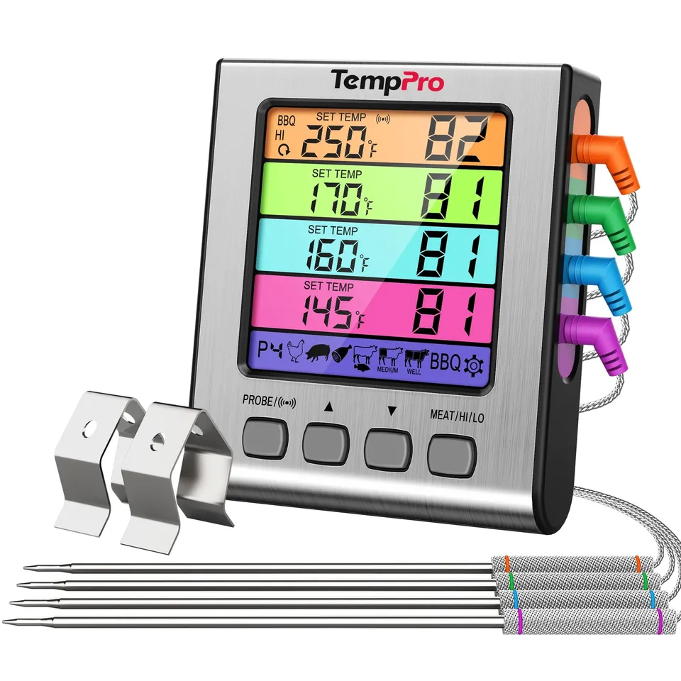 TempPro TempTrack ELITE TP17H termometro carne 4 sonde