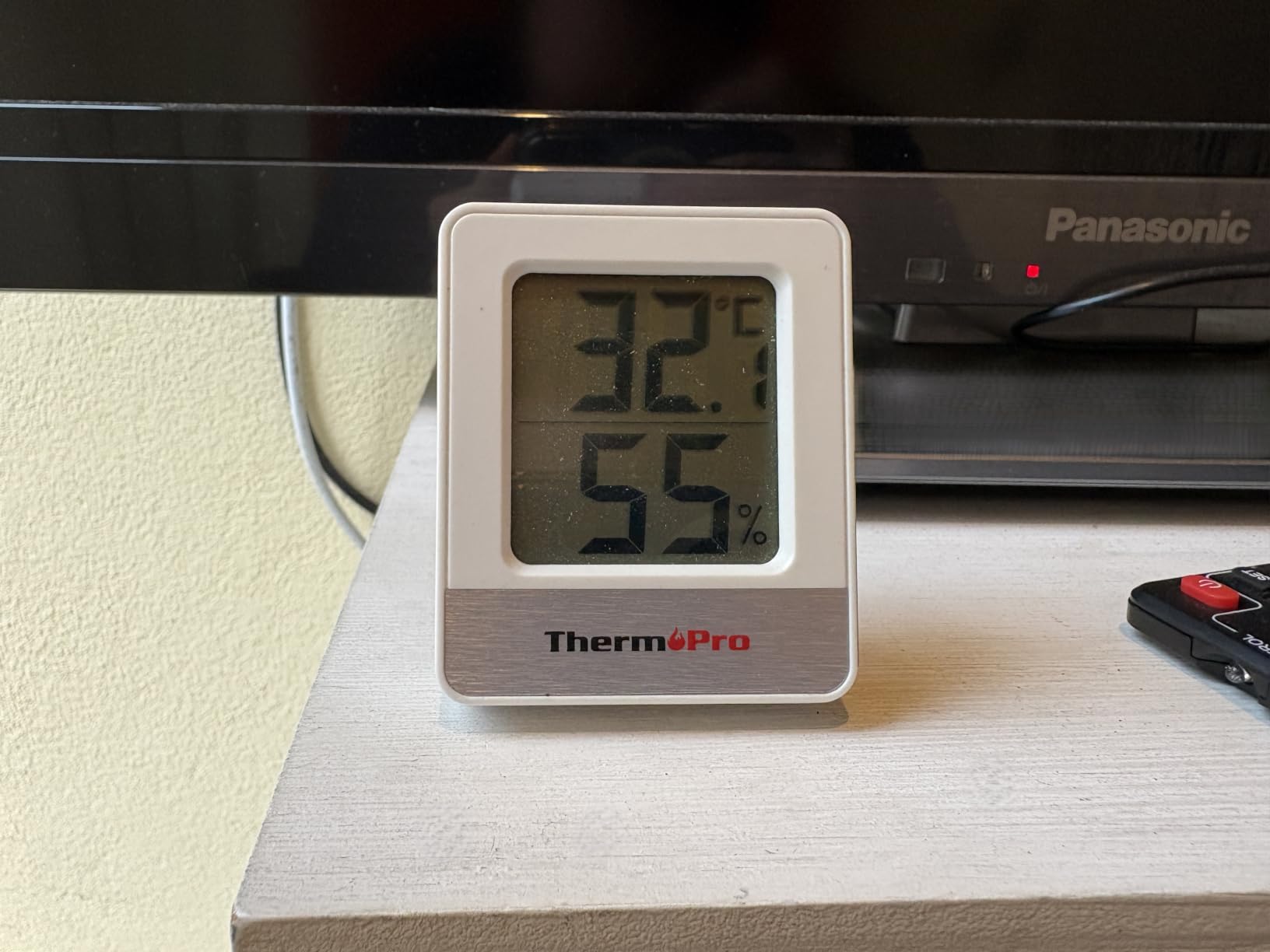TempPro TP49 termoigrometro digitale bianco sensore comfort