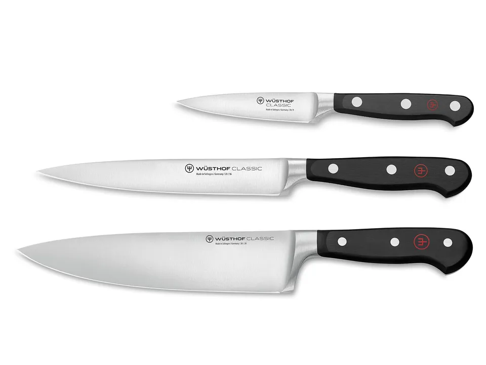 Wüsthof Classic Set 3 Coltelli Cucina Forgiati