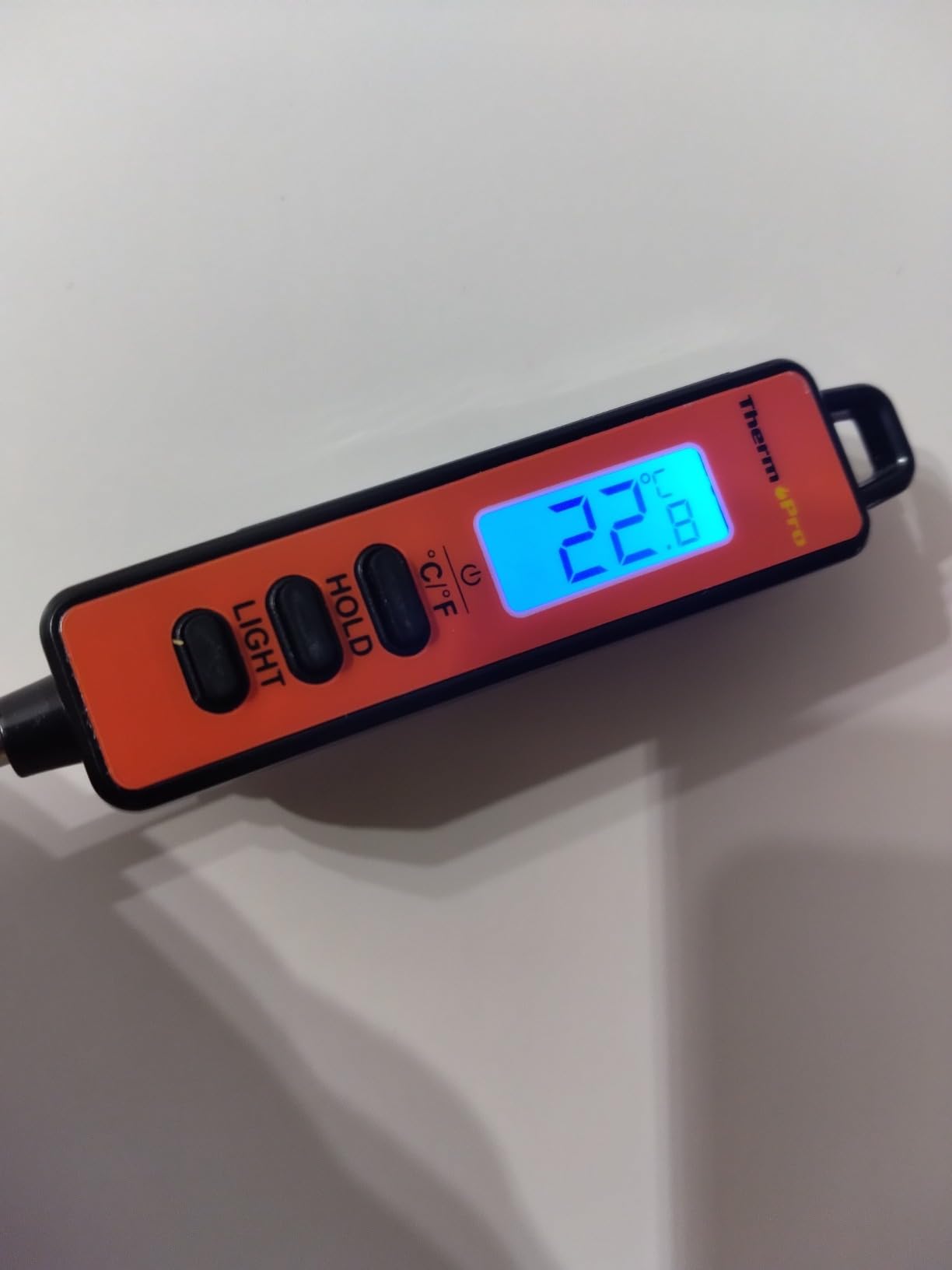 TempPro TP01 Termometro Carne Digitale Bianco Sonda Lunga
