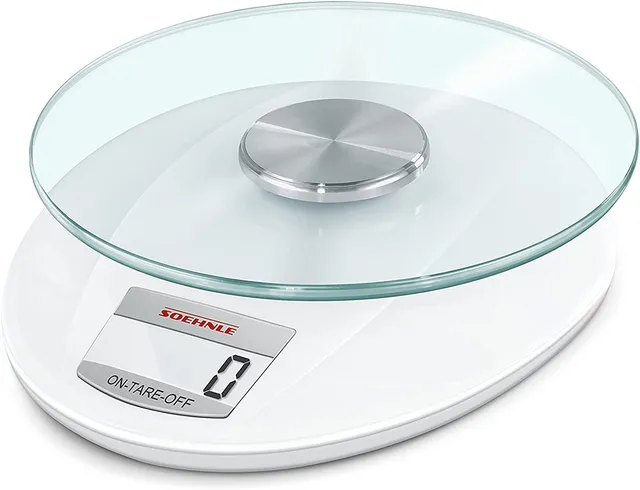 Soehnle Roma bilancia cucina digitale Bianco 5 kg 1 g