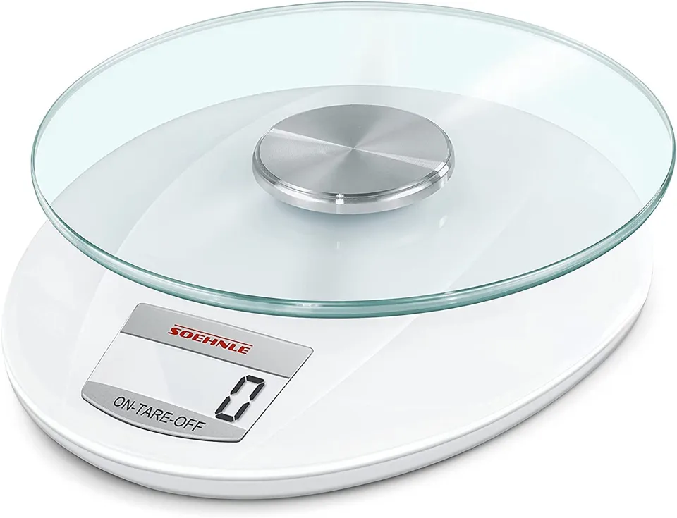Soehnle Roma bilancia cucina digitale Bianco 5 kg 1 g