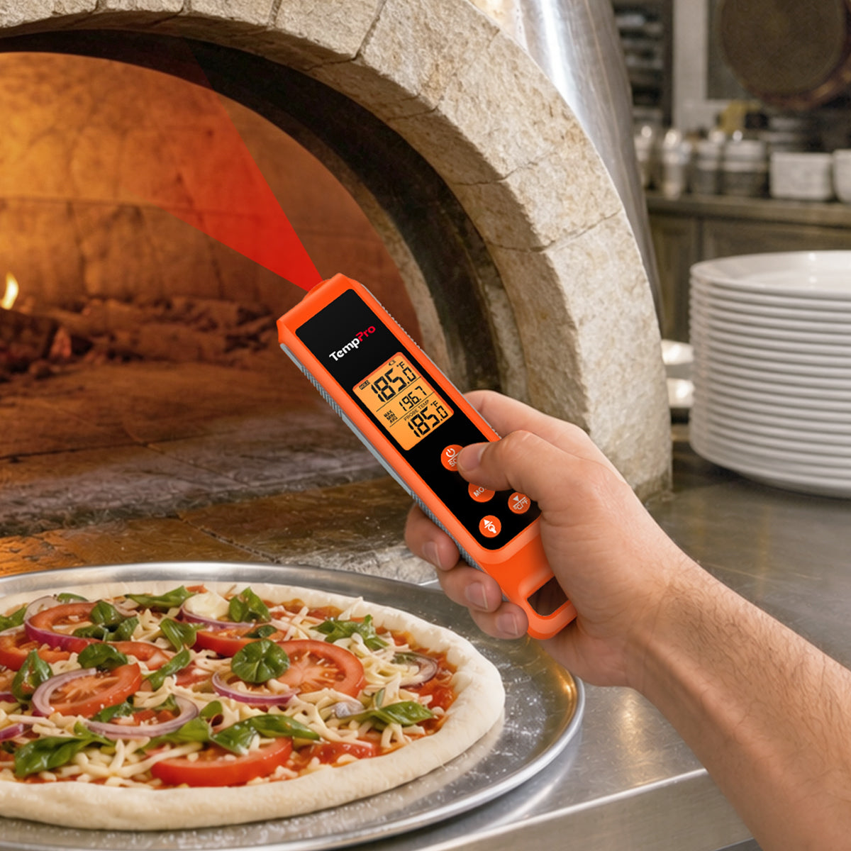 TempPro TempScan PLUS TP420 Termometro Cucina Infrarossi e Sonda