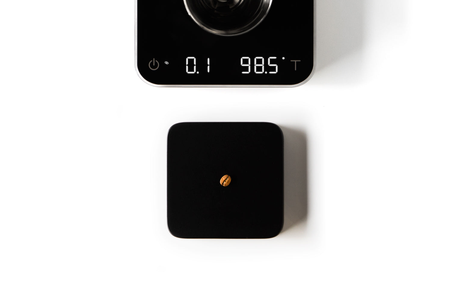 Acaia Umbra bilancia caffè senza display alluminio