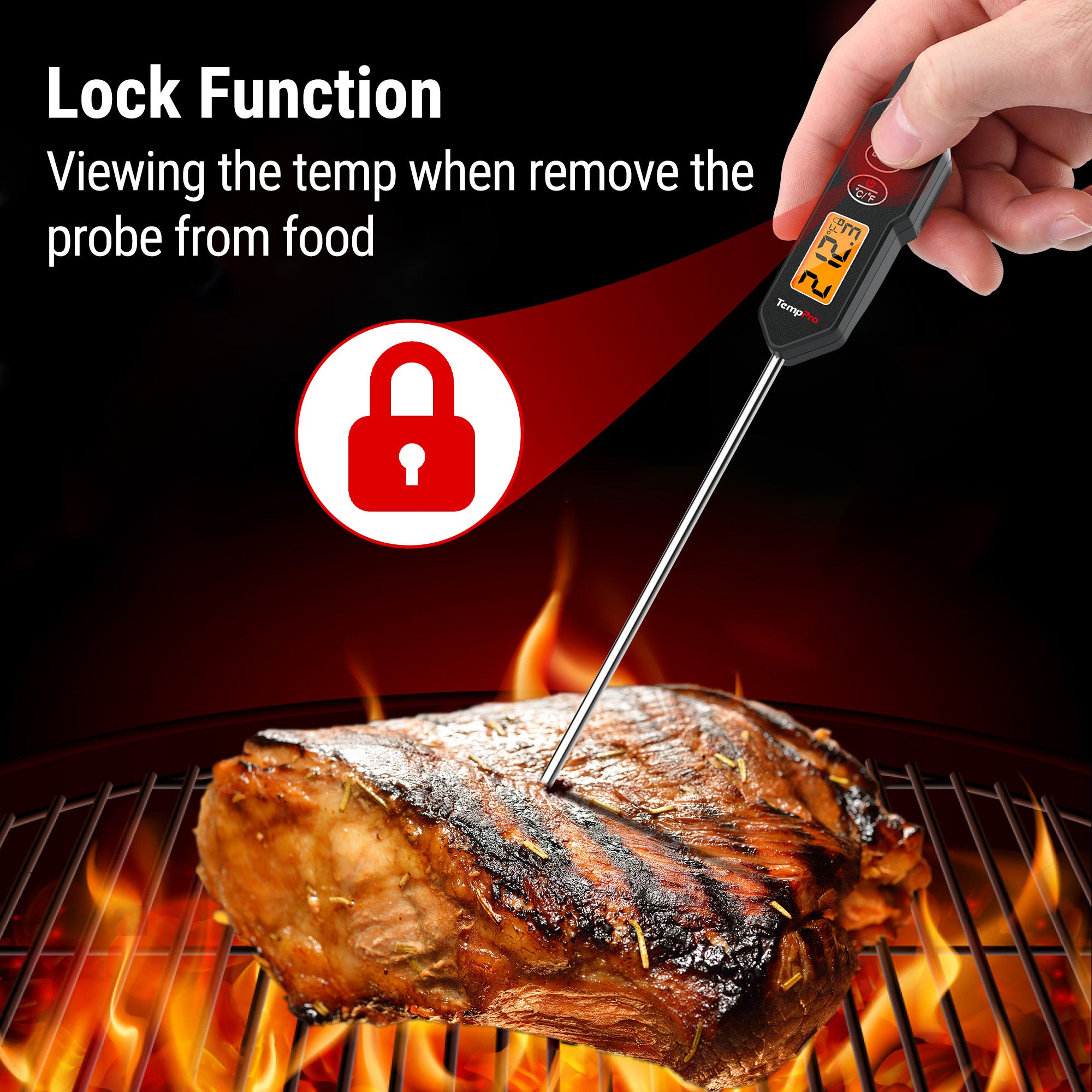 Temppro TP01HW termometro carne istantaneo