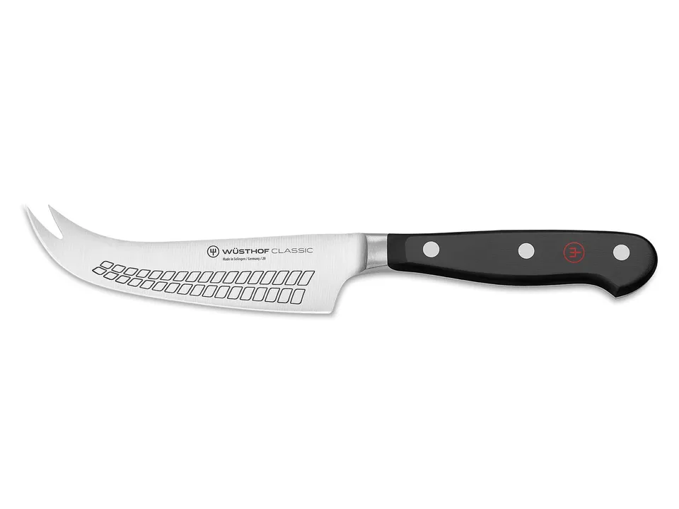 Wusthof Classic coltello formaggio 14 cm lama forgiata alveolata