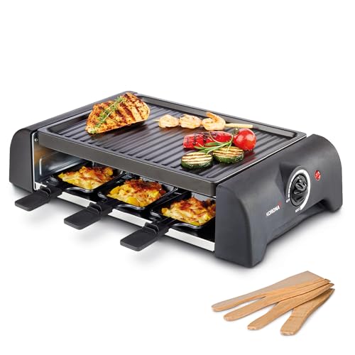 Korona 45065 raclette 6 persone 1000 W antiaderente