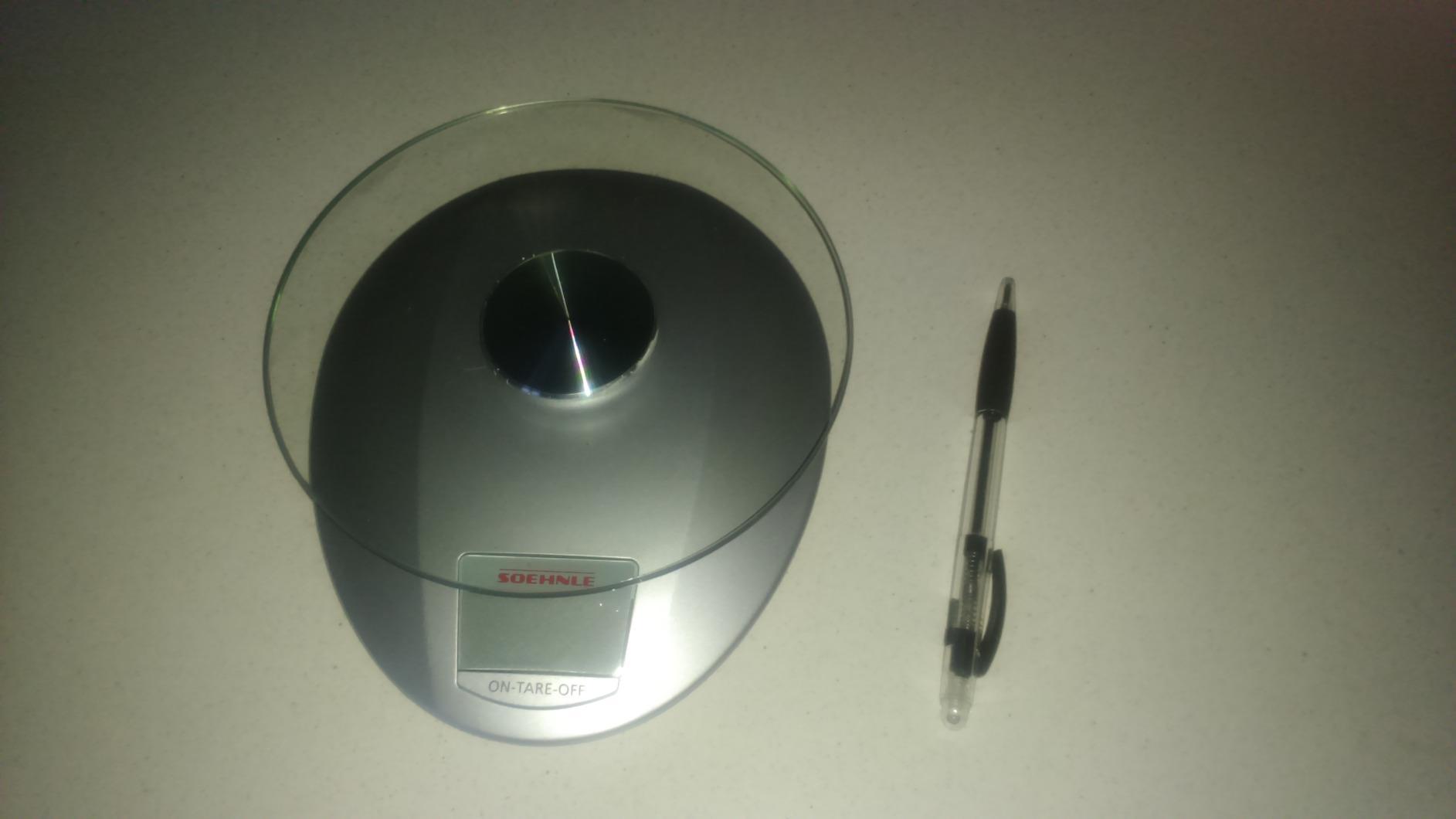 Soehnle Roma Silver bilancia cucina digitale 5 kg 1 g